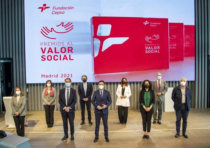 Entrega de los Premios al Valor Social de Cepsa en la Torre Cepsa de Madrid