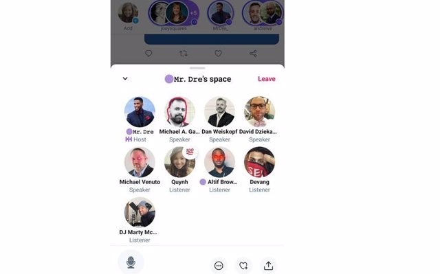 Twitter Spaces.