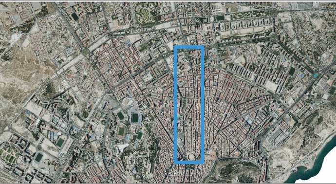 Alicante.-El Ayuntamiento destina dos millones de euros a la reurbanización de aceras y calzadas de la avenida Jijona