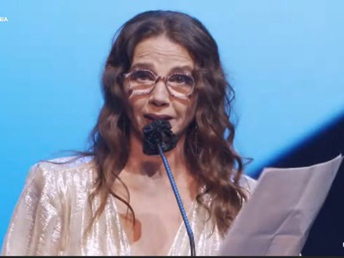 Victoria Abril recoge su Premio Feroz de Honor