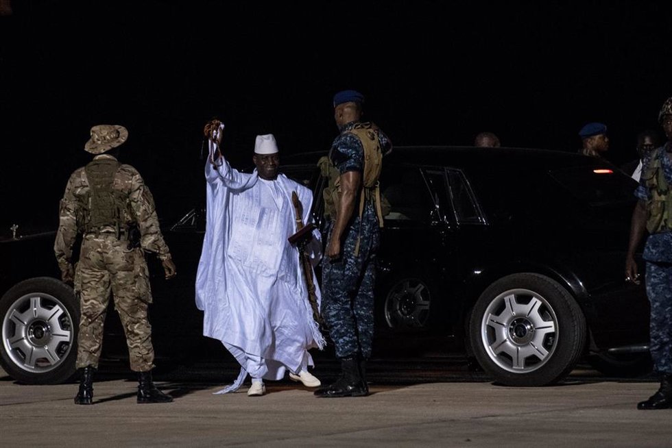 Archivo - El Expresidente De Gambia Yahyah Jammeh.
