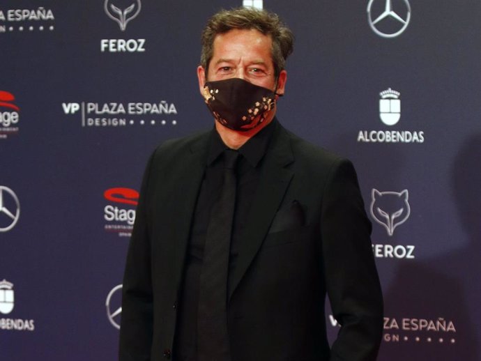 Jorge Sanz, en la alfombra roja de los Premios Feroz