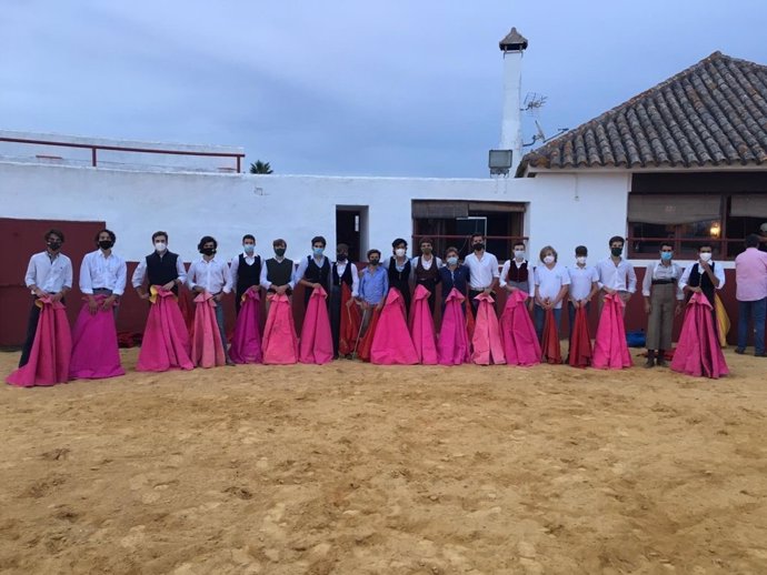Alumnos de la Escuela Taurina de Málaga comienzan el curso