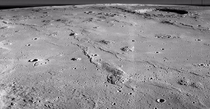 Marius Crater Hills NASA