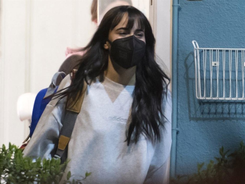 Aitana Ocaña acudió a un centro estético con un look de lo más cómodo