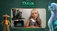 Danna Paola presenta Raya y el último dragón: "La música me ha salvado de todo, ha sido una terapia en mi vida"