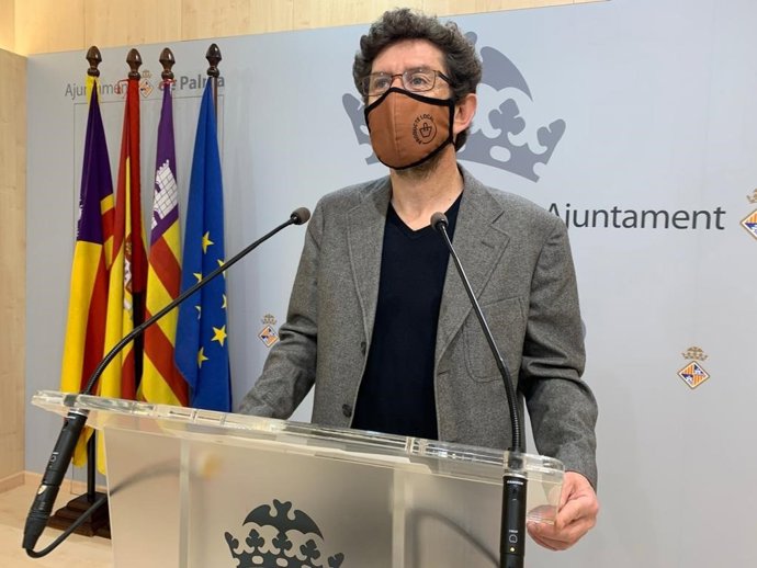 El portavoz del Ayuntamiento de Palma, Alberto Jarabo.
