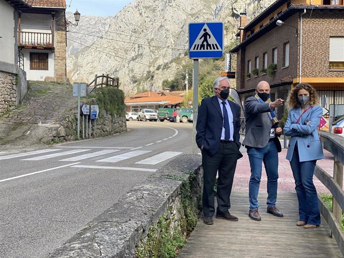 Visita de la delegada del Gobierno, Ainoa Quiñones, a Peñarrubia