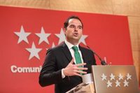 Aguado pide al resto de comunidades "respeto" ante las decisiones sanitarias que toma Madrid