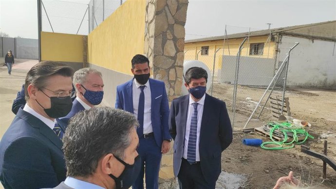 El Vicepresidente De La Junta Y Consejero De Turismo, Regeneración, Justicia Y Administración Local, Juan Marín, Inaugura En Granada El Centro De Internamiento De Menores Genil.