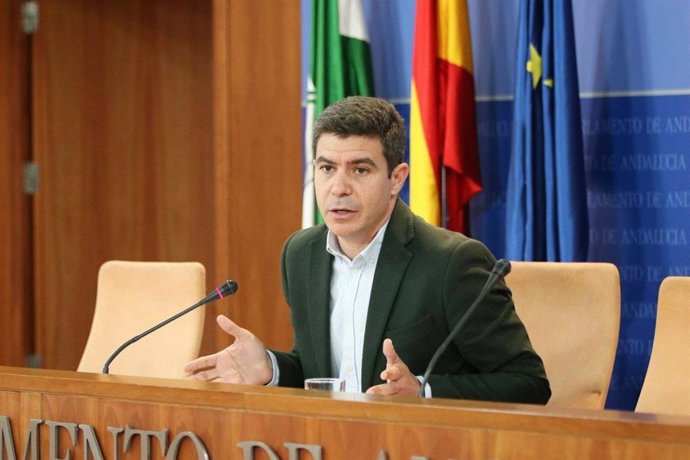El portavoz de Cs en el Parlamento de Andalucía, Sergio Romero.