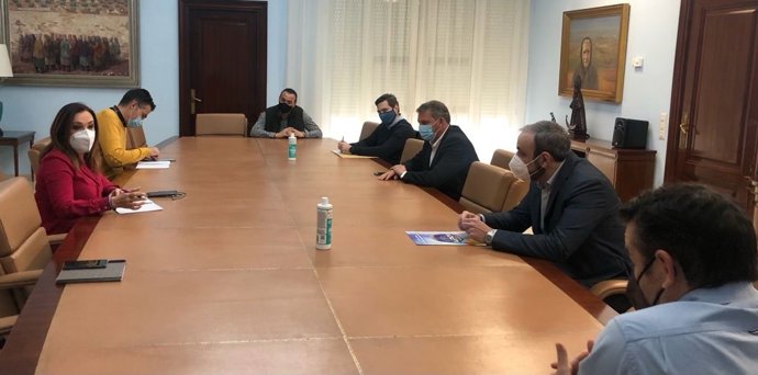 Reunión con los responsables de los sindicatos policiales en Jaén