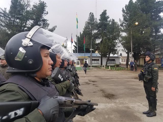 Archivo - Imagen de archivo de la Policía de Bolivia