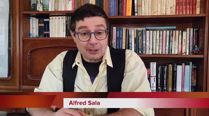 Alfred Sala en el Encontre dEscriptors de la Biblioteca Valenciana