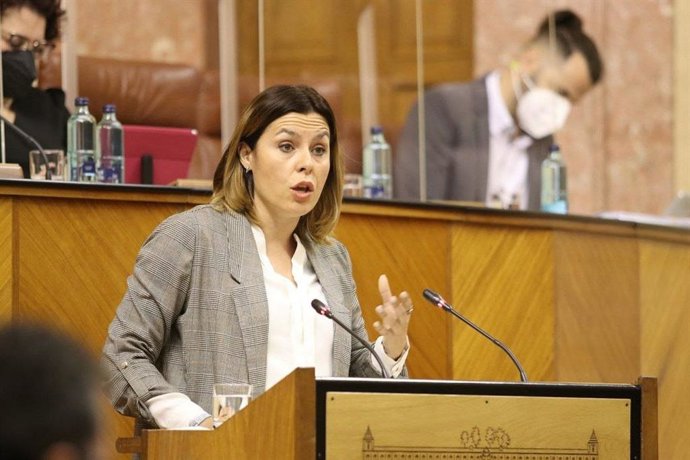 La diputada de Cs, Ángela Rodríguez, en una imagen de archivo.