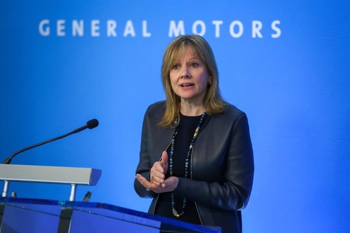 Archivo - Mary Barra, presidenta y consejera delegada de General Motors.