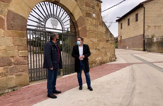 El Director General De Política Local, Ricardo Velasco, Ha Visitado Cañas Y Otros Municipios De La Rioja En Los Que Se Han Acometido Diversas Obras Que Han Contado Con Financiación Municipal