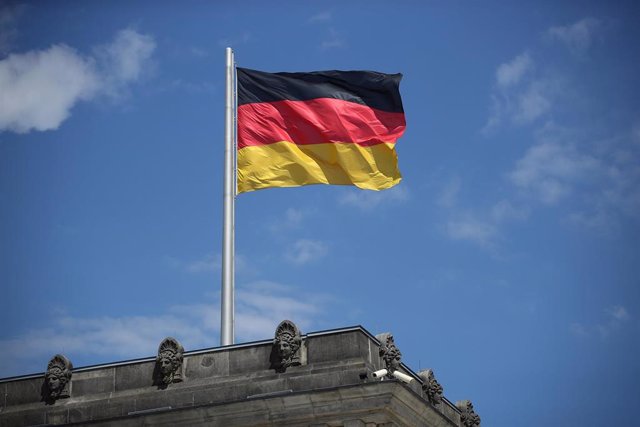 Archivo - Bandera de Alemania.