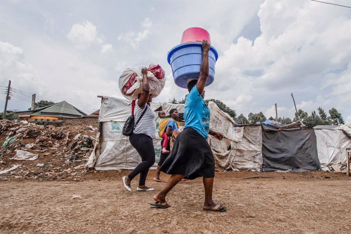 Mujeres en Nairobi, Kenia