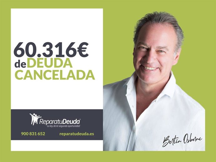 Bertín Osborne, imagen oficial de Repara tu deuda abogados