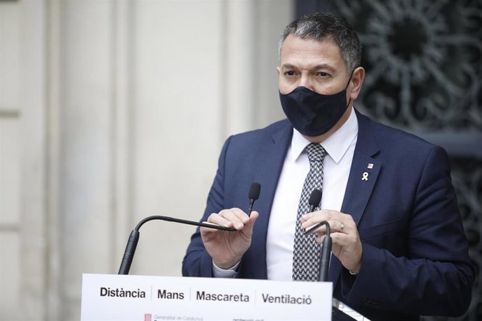 El conseller de Interior de la Generalitat, Miquel Smper.