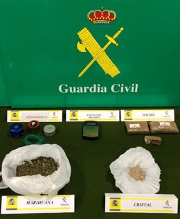 Sustancias incautadas.