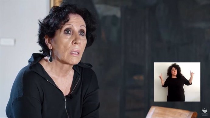 Isabel Campón protagoniza un vídeo de la Diputación de Cáceres con motivo del 8M