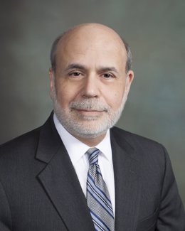Archivo - Ben Bernanke (The Brookings Institution, Washington DC), premio 'Fronteras del Conocimiento' en Economía, Finanzas y Gestión de Empresas de Fundación BBVA.