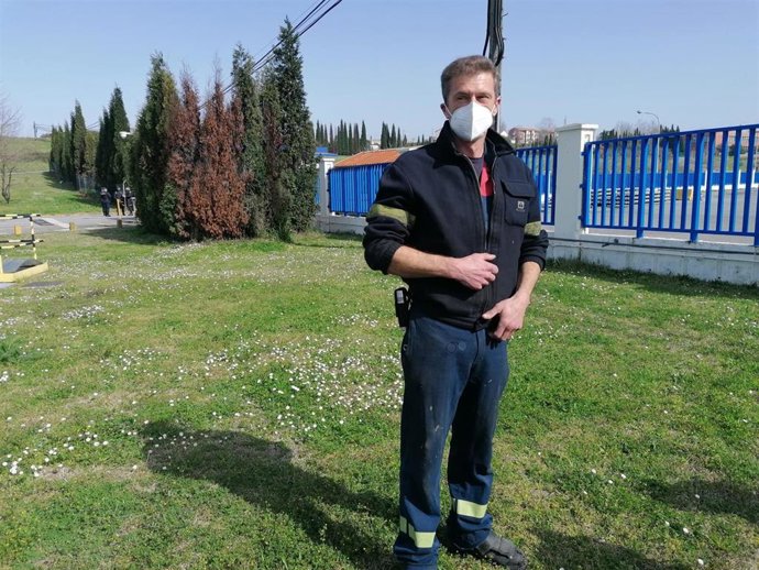 El presidente del Comité de Empresa de Alu Ibérica en Avilés, José Manuel Gómez de la Uz.