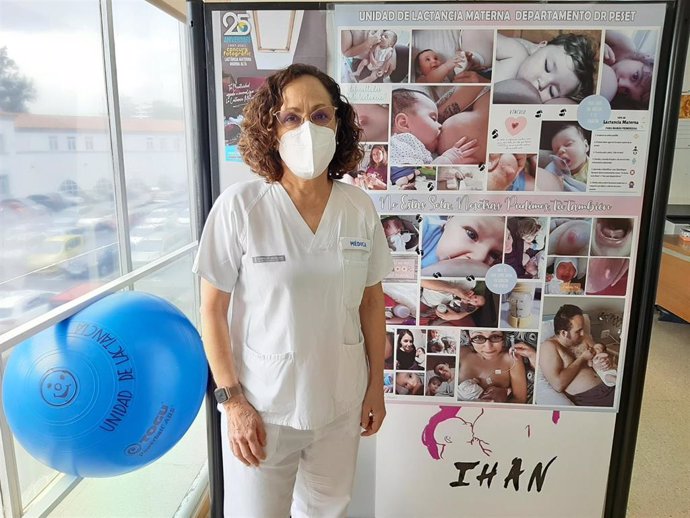 La coordinadora de la Unidad de Lactancia del Hospital Universitario Doctor Peset y presidenta de la IHAN internacional (Baby-Friendly Hospital Initiative Network), María Teresa Hernández