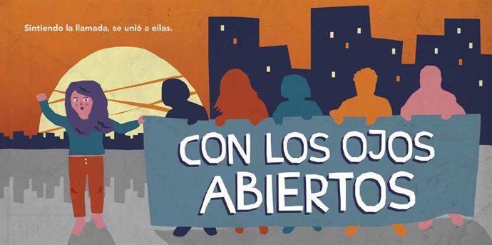 La DPZ edita 'Con los ojos abiertos', el cuento didáctico sobre empoderamiento y unión entre mujeres para el 8-M.