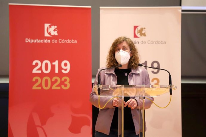 La delegada de Igualdad en la Diputación de Córdoba, Alba Doblas, presenta las actividades previstas con motivo del 8M.