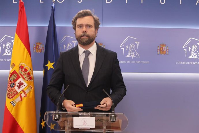 El portavoz de Vox en el Congreso, Iván Espinosa de los Monteros