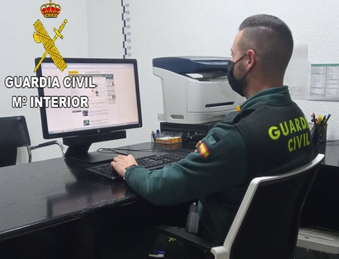 Archivo - Guardia Civil en investigación