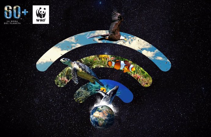WWF celebrará la campaña 'La Hora del Planeta' el 27 de marzo de 2021 con un evento digital en todo el mundo.
