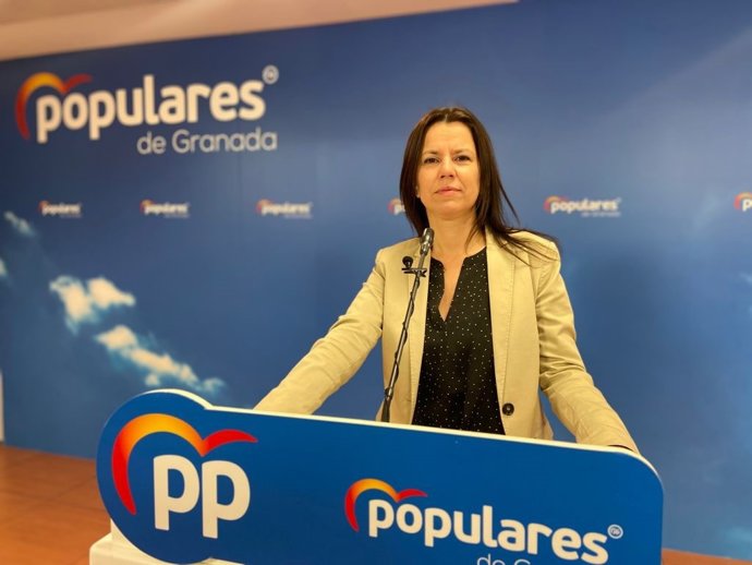 La portavoz del PP de Granada, Ana Vanessa García.