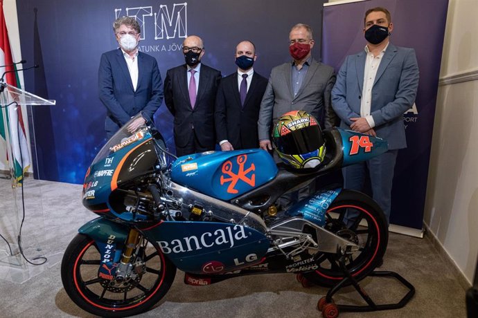 Presentación del futuro Gran Premio de Hungría de motociclismo, que tendrá lugar a partir de 2023 en un nuevo trazado