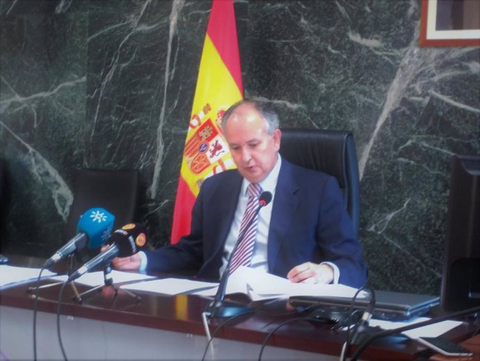Archivo - El magistrado Luis Columna, nombrado presidente de la Audiencia Provincial de Almería