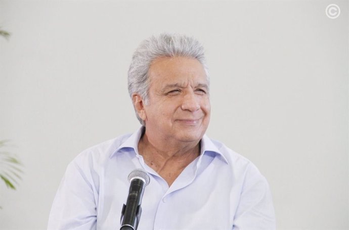 Archivo - El presidente de Ecuador, Lenín Moreno