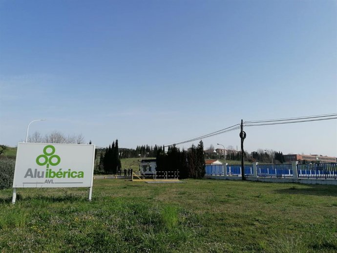 Registro en Alu Ibérica, en Avilés