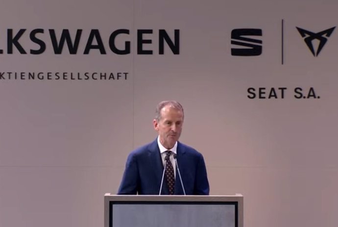 El presidente del grupo Volkswagen, Herbert Diess.