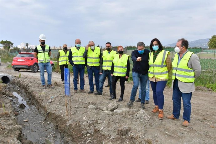 Visita de la delegada de Agricultura, Ganadería y Pesca, María José Martín, en Salobreña