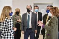 Lambán "satisfecho" con la decisión del Juzgado de Barbastro de que siga adelante la entrega de los bienes