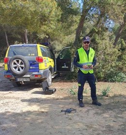 Control de la desescalada en Mallorca con drones