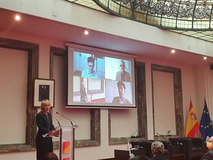 La Secretaria De Estado De Digitalización E Inteligencia Artificial (IA), Carme Artigas, En La Clausura De La Jornada 'Inteligencia Artificial: Retos Y Oportunidades' Organizado Por La CNMC