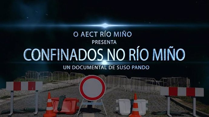 Captura de imagen del tráiler presentación del documental 'Confinados no Río Miño'