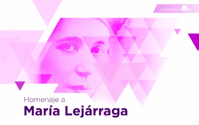 Cartel del homena a María Lejárraga