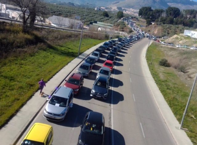 Una caravana de coches llegar este domingo hasta Despe aperros