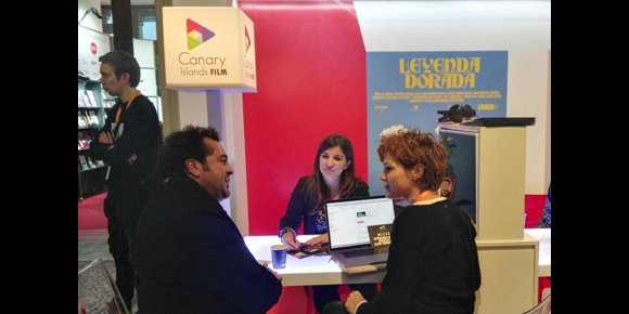 1. La Palma se promociona como destino cinematográfico en la Berlinale