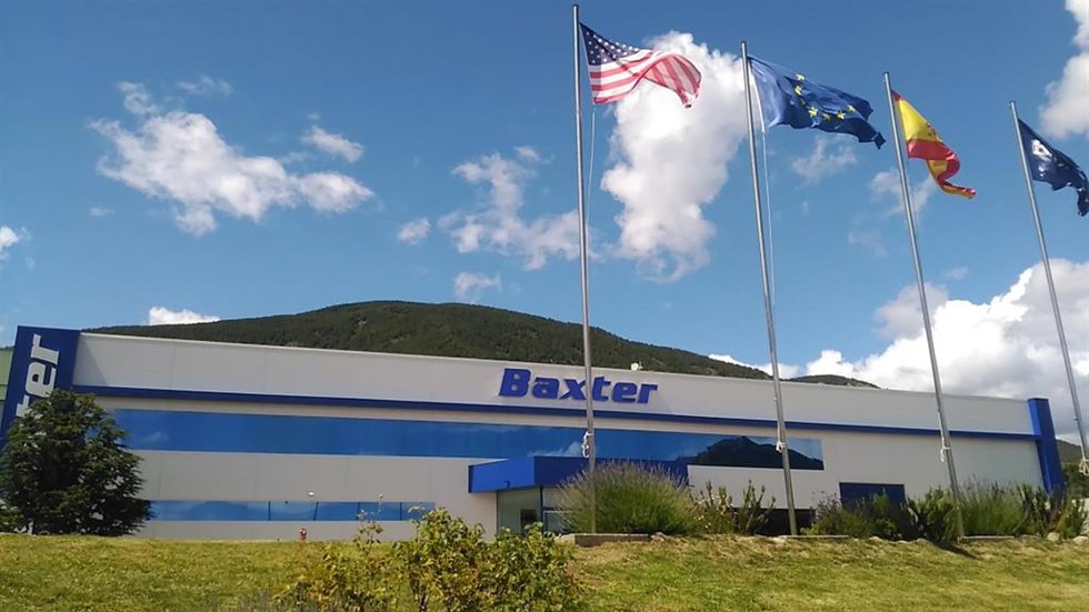 Planta de Baxter en Sabiñánigo.